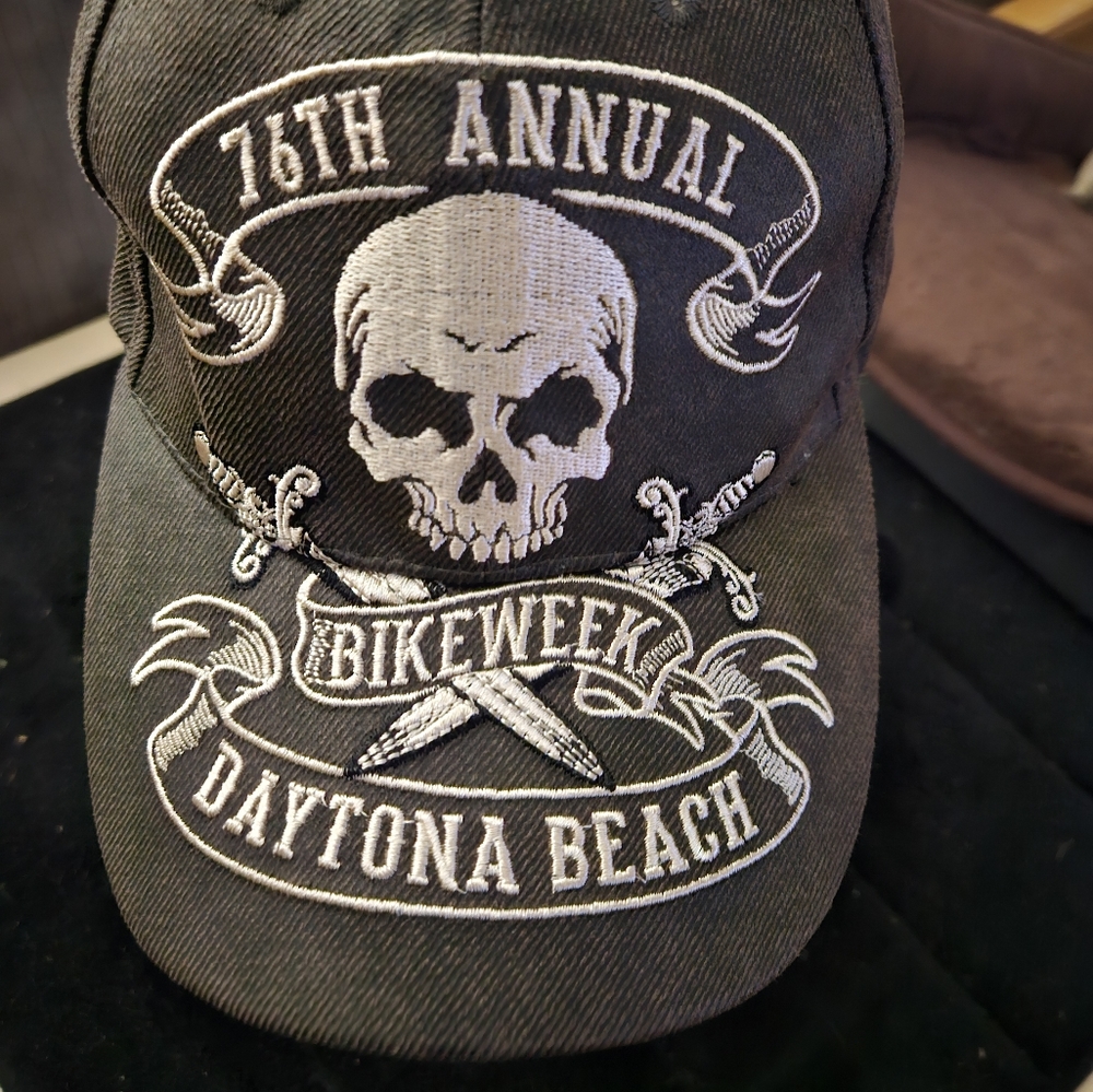 Womens Daytona Beach 76th Annual Bike Week 2017 Hat Cap